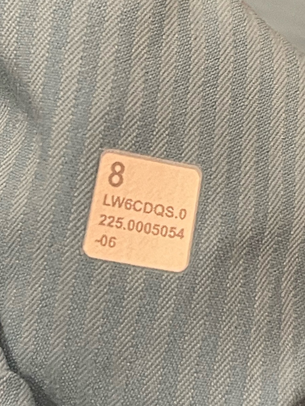 Lululemon Dance Studio Mid-Rise Cropped Pant Washed Blue 8 - Picture 8 of 8
